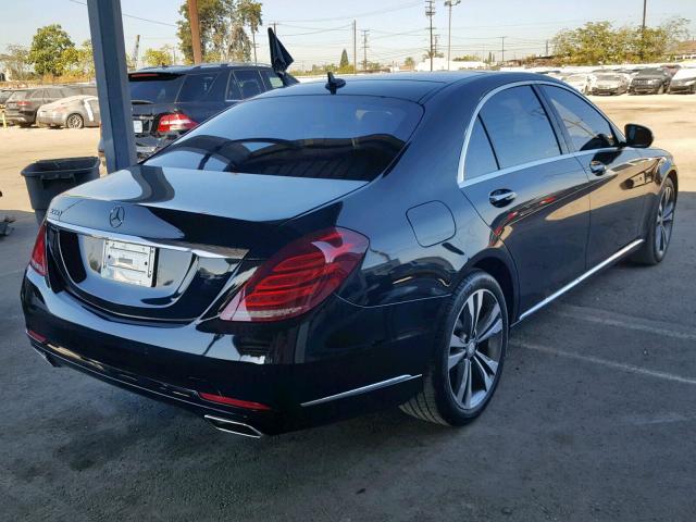 WDDUG8CB7EA042505 - 2014 MERCEDES-BENZ S 550 BLACK photo 4