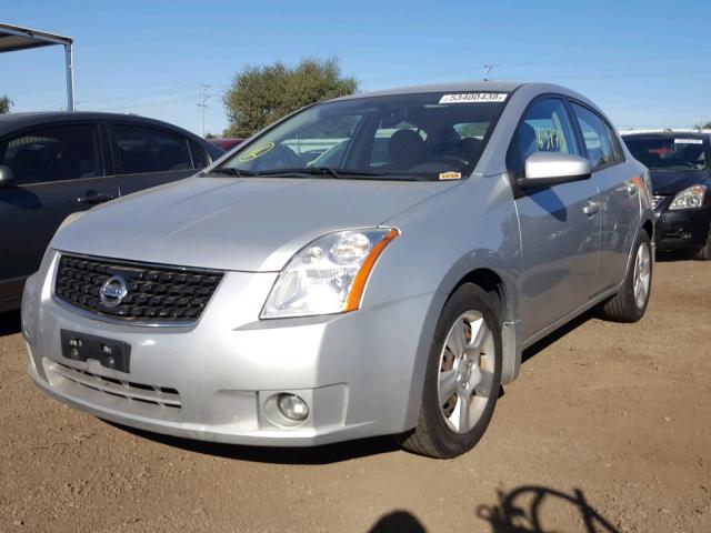 3N1AB61E59L642535 - 2009 NISSAN SENTRA 2.0 SILVER photo 2