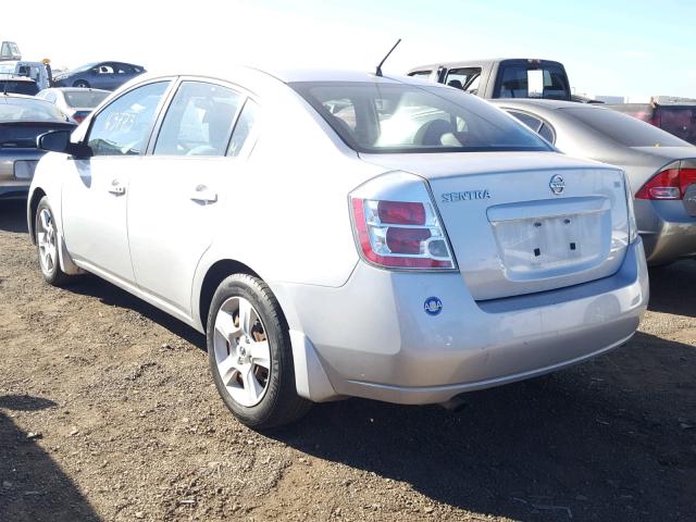 3N1AB61E59L642535 - 2009 NISSAN SENTRA 2.0 SILVER photo 3