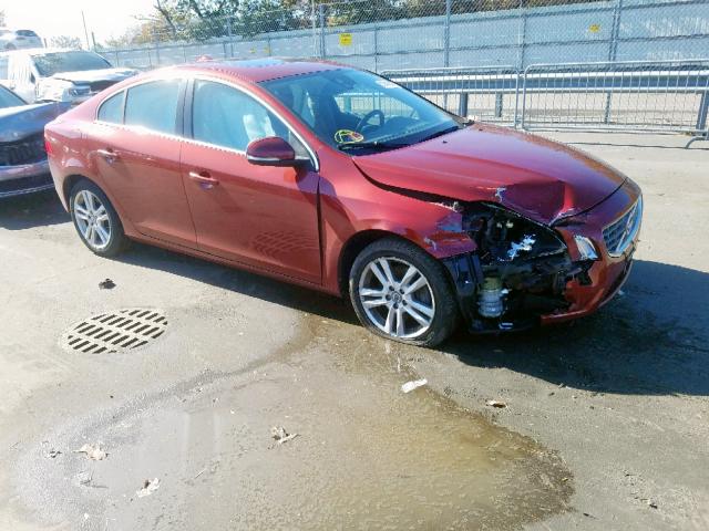 YV1622FS5C2043678 - 2012 VOLVO S60 T5 RED photo 1