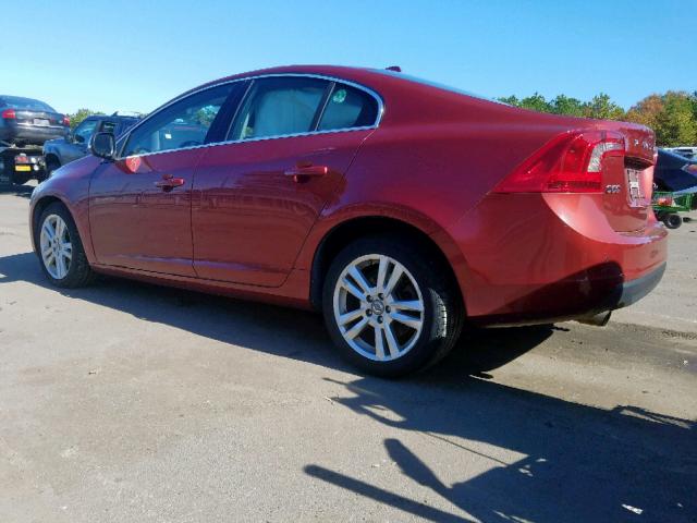 YV1622FS5C2043678 - 2012 VOLVO S60 T5 RED photo 3