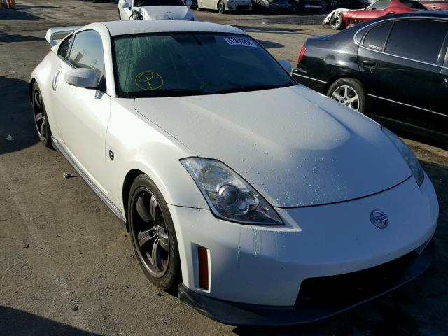 JN1BZ34E77M553255 - 2007 NISSAN 350Z COUPE WHITE photo 1