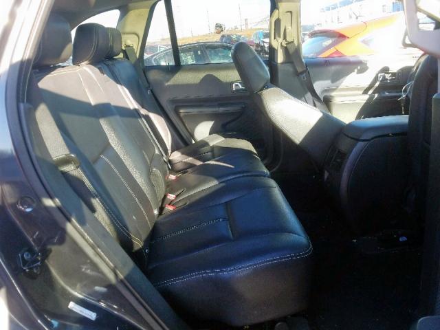 2FMDK48C37BB39383 - 2007 FORD EDGE SEL GRAY photo 6