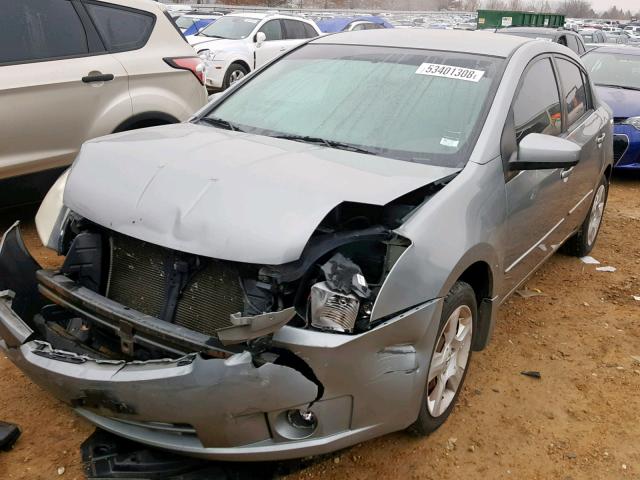 3N1AB61E58L759644 - 2008 NISSAN SENTRA 2.0 GRAY photo 2