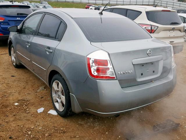 3N1AB61E58L759644 - 2008 NISSAN SENTRA 2.0 GRAY photo 3