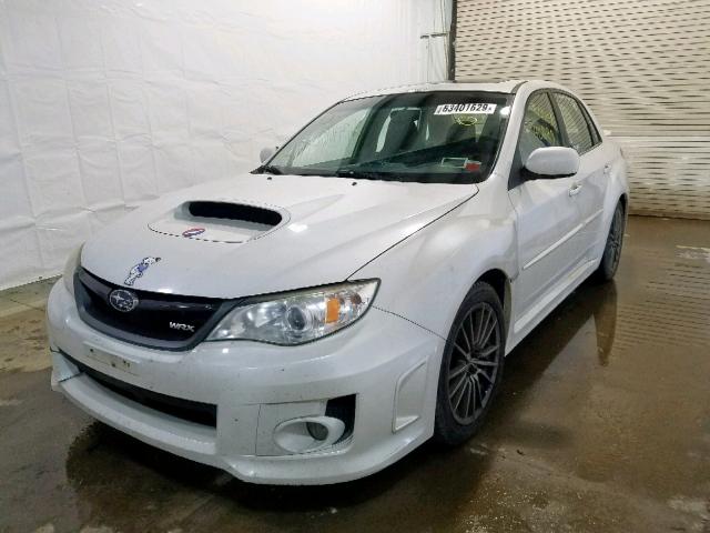 JF1GV7F65DG004682 - 2013 SUBARU IMPREZA WR WHITE photo 2