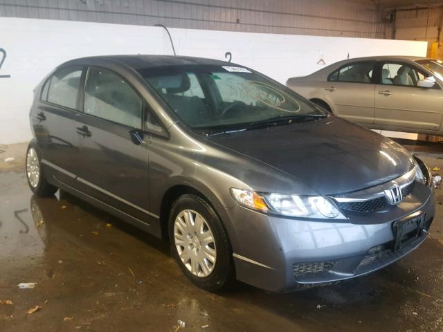 2HGFA1F3XAH538220 - 2010 HONDA CIVIC VP GRAY photo 1