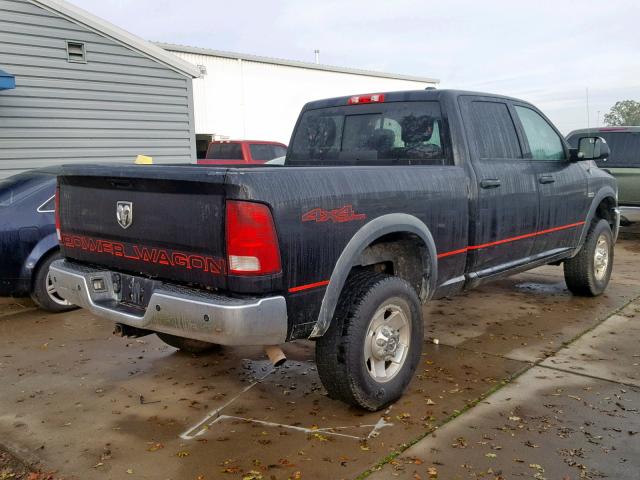 3C6TD5ETXCG256929 - 2012 DODGE RAM 2500 P BLACK photo 4