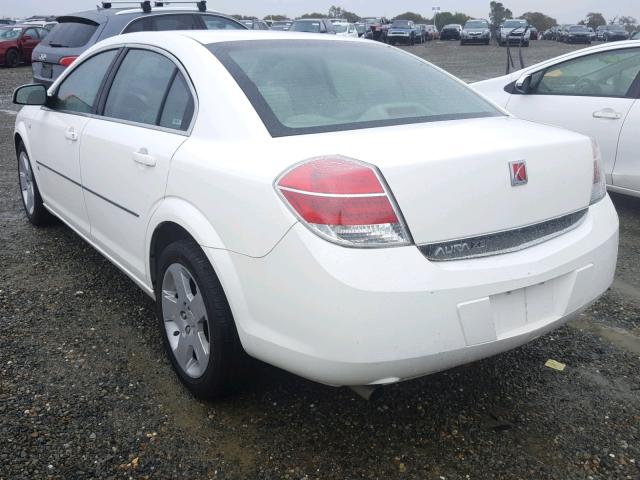 1G8ZS57N07F213449 - 2007 SATURN AURA XE WHITE photo 3