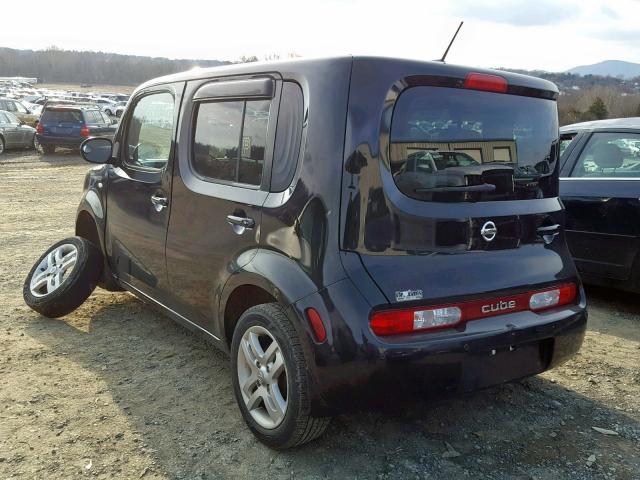 JN8AZ28R19T103310 - 2009 NISSAN CUBE BASE BLACK photo 3