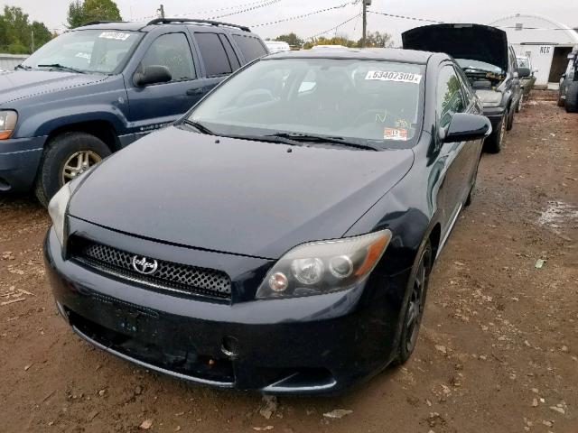 JTKDE3B74A0305302 - 2010 TOYOTA SCION TC BLACK photo 2