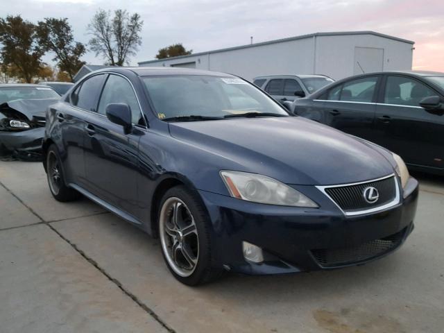 JTHBE262365006769 - 2006 LEXUS IS 350 BLUE photo 1