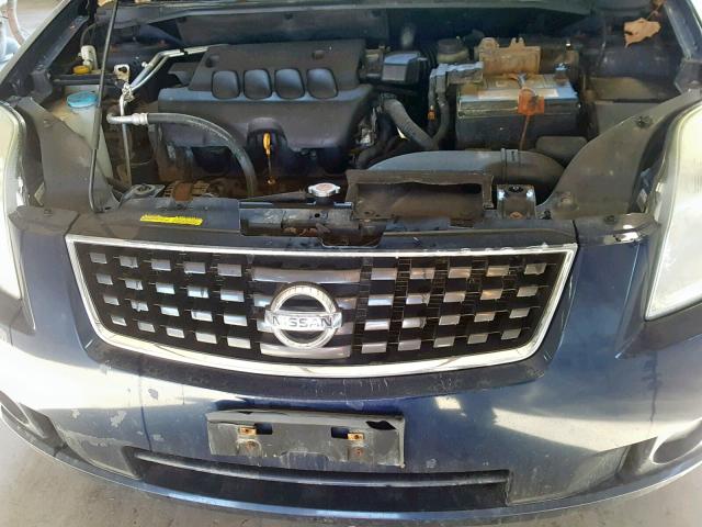 3N1AB61E19L635226 - 2009 NISSAN SENTRA 2.0 BLUE photo 7