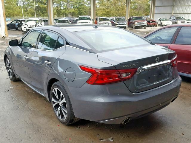 1N4AA6APXJC378381 - 2018 NISSAN MAXIMA 3.5 GRAY photo 3