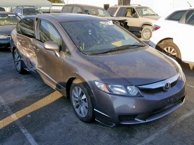2HGFA1F98AH545154 - 2010 HONDA CIVIC EXL 棕色 照片 1
