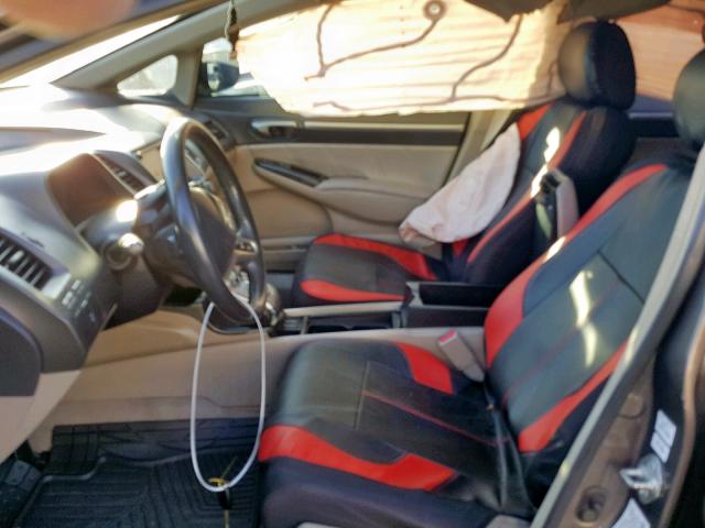 2HGFA1F98AH545154 - 2010 HONDA CIVIC EXL 棕色 照片 5