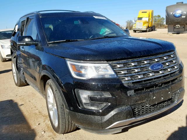 1FM5K7FH3GGA70174 - 2016 FORD EXPLORER L BLACK photo 1