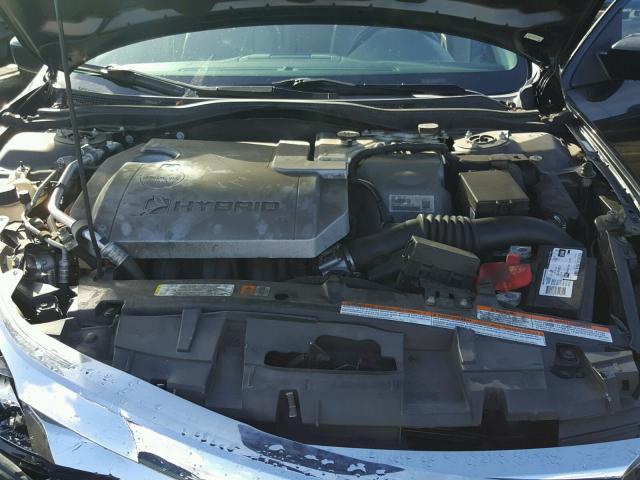 3FADP0L35AR172325 - 2010 FORD FUSION HYB GREEN photo 7