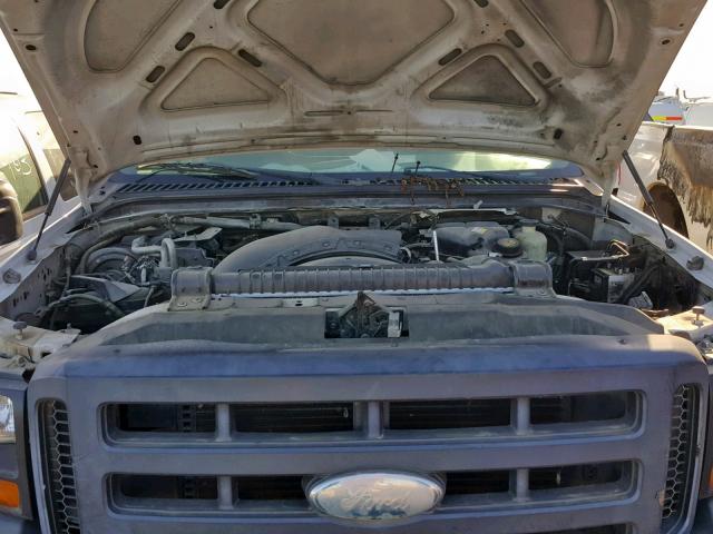 1FDAW56P76ED06673 - 2006 FORD F550 SUPER WHITE photo 7