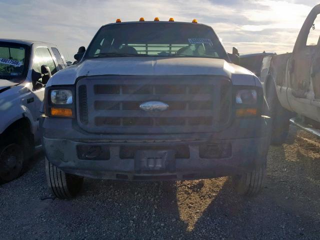 1FDAW56P76ED06673 - 2006 FORD F550 SUPER WHITE photo 9