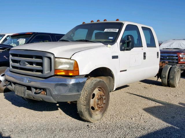 1FDXW46F4YED85881 - 2000 FORD F450 SUPER WHITE photo 2