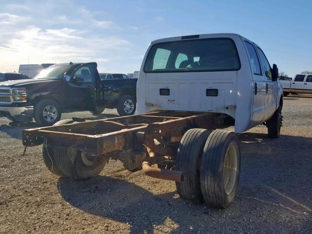 1FDXW46F4YED85881 - 2000 FORD F450 SUPER WHITE photo 4
