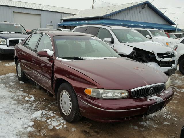 2G4WS52J1Y1260023 - 2000 BUICK CENTURY CU MAROON photo 1