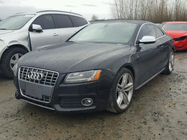 WAUVVAFR1BA043694 - 2011 AUDI S5 PRESTIG BLACK photo 2