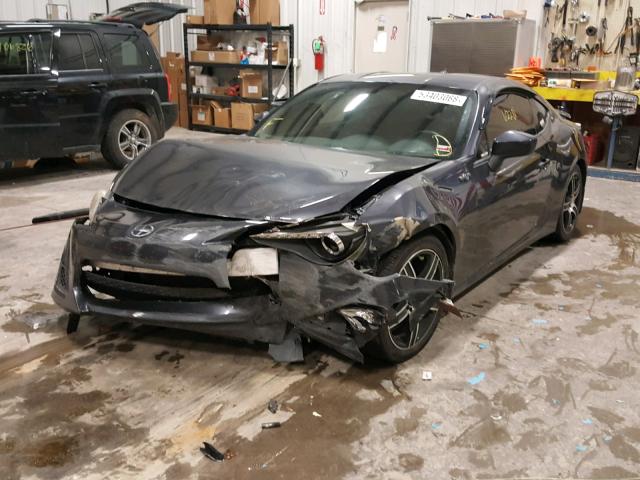 JF1ZNAA18D1724823 - 2013 TOYOTA SCION FR-S BLACK photo 2