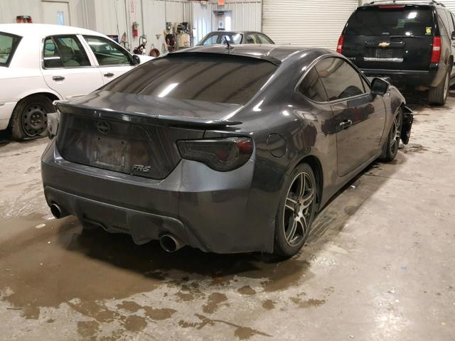 JF1ZNAA18D1724823 - 2013 TOYOTA SCION FR-S BLACK photo 4