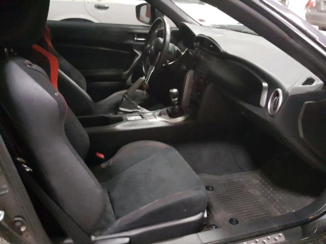 JF1ZNAA18D1724823 - 2013 TOYOTA SCION FR-S BLACK photo 5