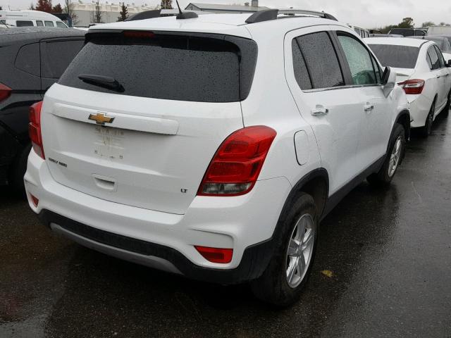 KL7CJPSB1HB229205 - 2017 CHEVROLET TRAX 1LT WHITE photo 4