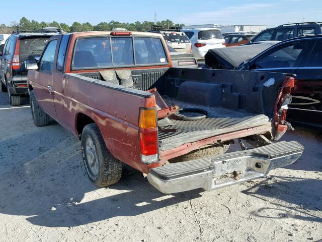 1N6SD16S5VC387191 - 1997 NISSAN TRUCK KING RED photo 3