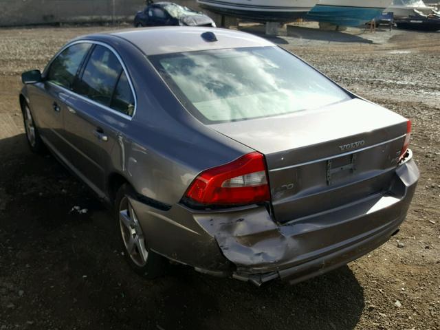 YV1AH992481070509 - 2008 VOLVO S80 T6 TUR GRAY photo 3