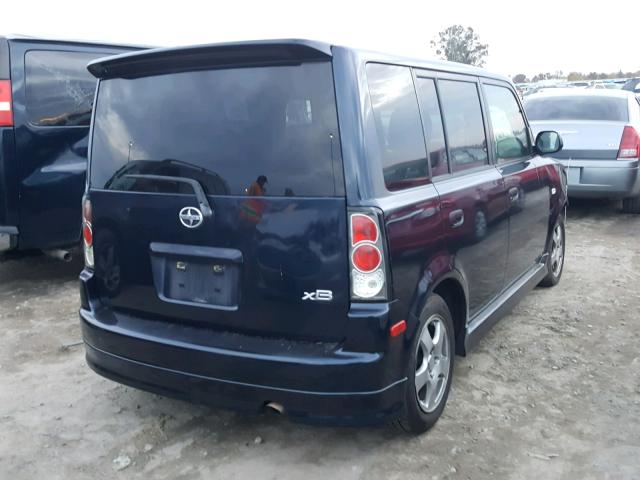 JTLKT324440132156 - 2004 TOYOTA SCION XB Mavi foto 4