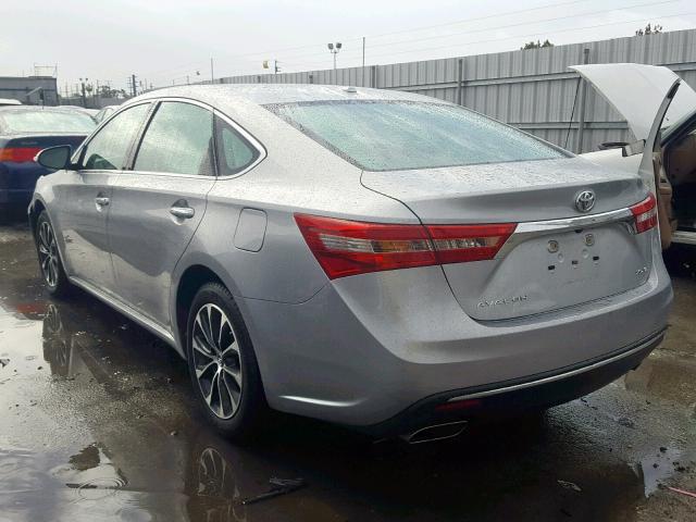 4T1BK1EB0HU246422 - 2017 TOYOTA AVALON XLE GRAY photo 3