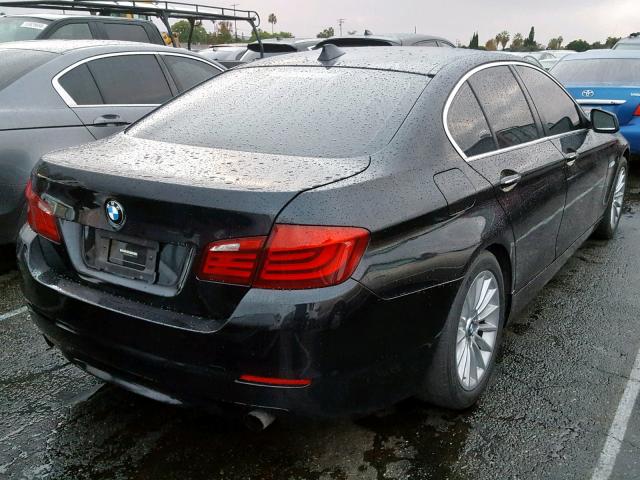 WBAFR7C54BC266314 - 2011 BMW 535 I BLACK photo 4