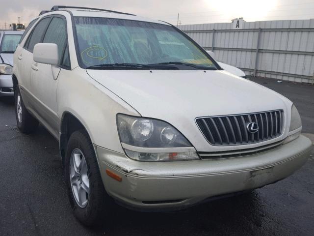 JT6GF10UXY0054625 - 2000 LEXUS RX 300 WHITE photo 1