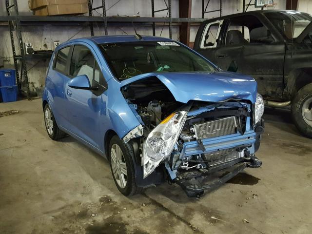 KL8CA6S98FC740436 - 2015 CHEVROLET SPARK LS BLUE photo 1