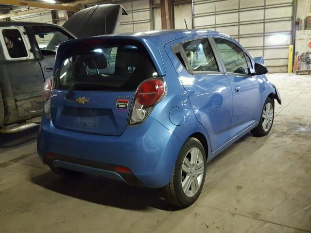 KL8CA6S98FC740436 - 2015 CHEVROLET SPARK LS BLUE photo 4