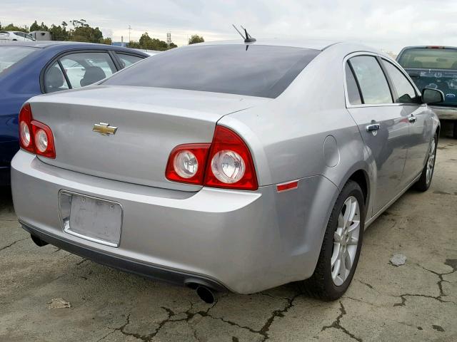 1G1ZK577784168376 - 2008 CHEVROLET MALIBU LTZ 银色 照片 4