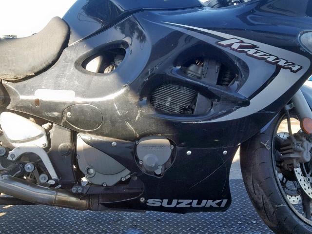 JS1GN79A562104236 - 2006 SUZUKI GSX600 F BLACK photo 7