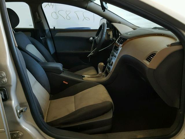 1G1ZC5E14BF264098 - 2011 CHEVROLET MALIBU 1LT 米色 照片 5