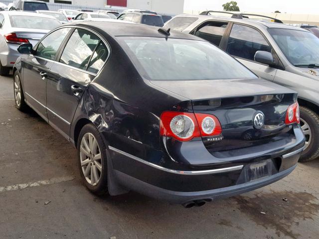 WVWCU73C66P144362 - 2006 VOLKSWAGEN PASSAT 3.6 BLACK photo 3