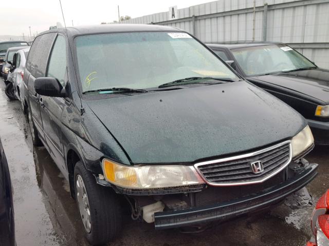 2HKRL1854XH514340 - 1999 HONDA ODYSSEY LX GREEN photo 1