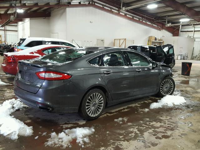 3FA6P0K97GR326069 - 2016 FORD FUSION TIT GRAY photo 4