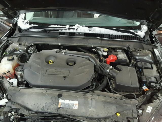 3FA6P0K97GR326069 - 2016 FORD FUSION TIT GRAY photo 7