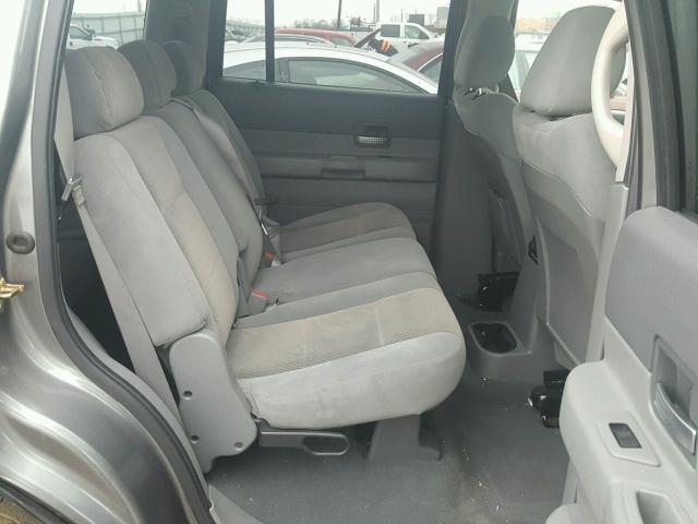 1D4HB48N65F596372 - 2005 DODGE DURANGO SL GRAY photo 6