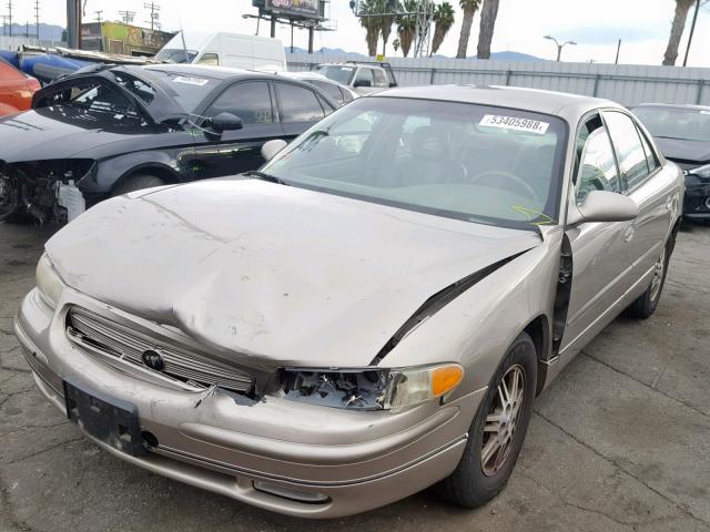 2G4WB55K021218924 - 2002 BUICK REGAL LS GOLD photo 2