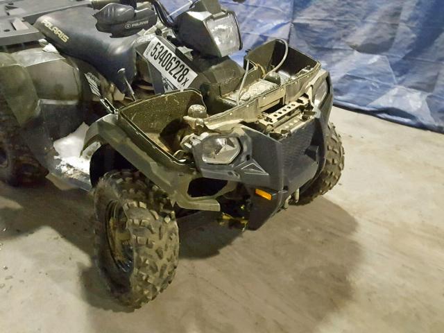 4XAMH46A9EA631405 - 2014 POLARIS SPORTSMAN MAROON photo 9